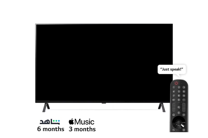 LG, OLED TV, 55 inch A3 series, WebOS Smart AI ThinQ, Magic Remote, 4 side Cinema, Dolby Vision HDR10, HLG, AI Picture Pro, AI Sound Pro (5.1.2ch), Dolby Atmos, 2 Pole stand, 2023 New + LG Soundbar SH7Q, O55A3.SH7Q