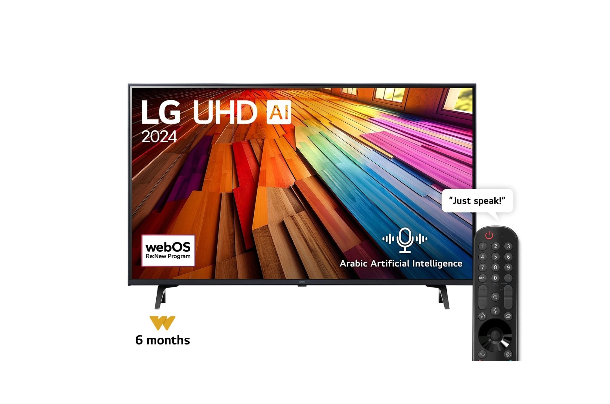 Shop LG UHD AI 4K TV 43 inch WebOS - 43UT80006LA | LG EG_EN