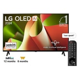 65 Inch LG OLED AI B4 4K Smart TV AI Magic remote Dolby Vision webOS24 (2024)