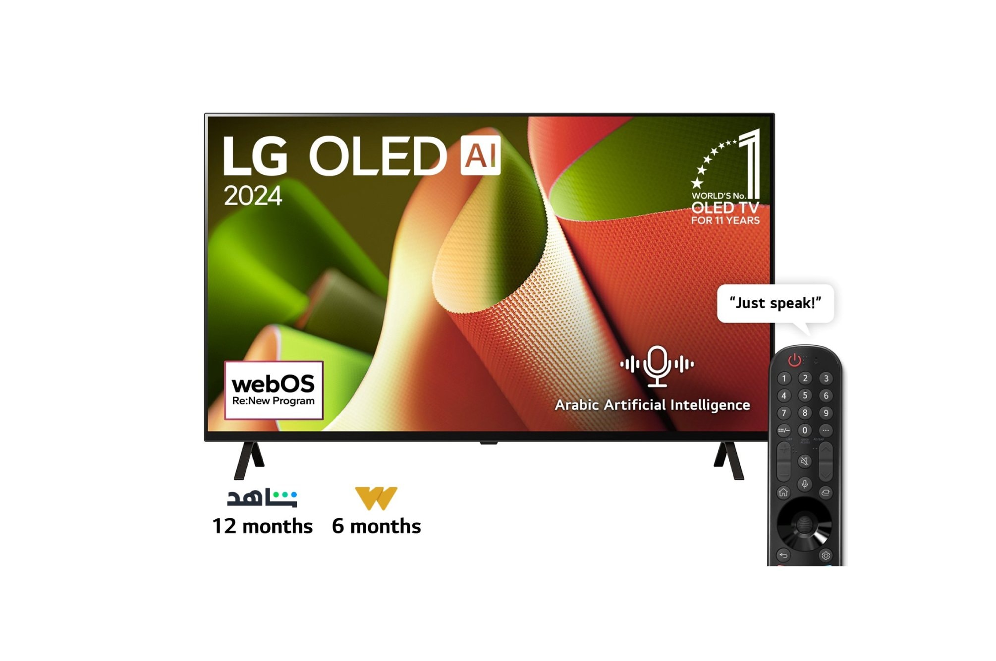 Shop LG OLED B4 AI TV 65 inch WebOS - OLED65B46LA | LG EG_EN