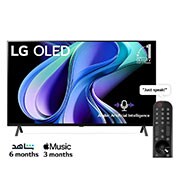 LG, OLED TV, 65 inch A3 series, WebOS Smart AI ThinQ, Magic Remote, 4 side Cinema, Dolby Vision HDR10, HLG, AI Picture Pro, AI Sound Pro (5.1.2ch), Dolby Atmos, 2 Pole stand, 2023 New + LG Soundbar SH7Q, O65A3.SH7Q