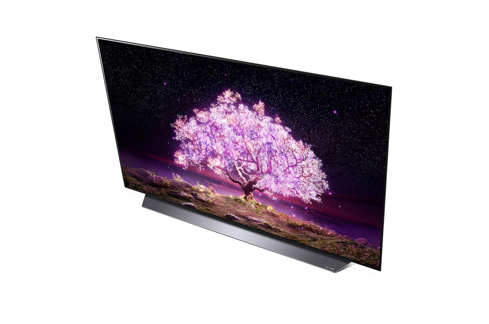 LG OLED TV 48 Inch C1 Series, Cinema Screen Design 4K Cinema HDR WebOS Smart AI ThinQ Pixel Dimming, OLED48C1PVB