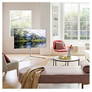 LG OLED TV 55 Inch A1 Series, Cinema Screen Design 4K Cinema HDR WebOS Smart AI ThinQ Pixel Dimming, OLED55A1PVA