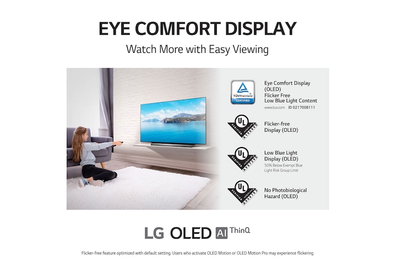 LG OLED TV 65 Inch A1 Series, Cinema Screen Design 4K Cinema HDR WebOS Smart AI ThinQ Pixel Dimming, OLED65A1PVA