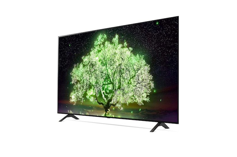 LG OLED TV 65 Inch A1 Series, Cinema Screen Design 4K Cinema HDR WebOS Smart AI ThinQ Pixel Dimming, OLED65A1PVA
