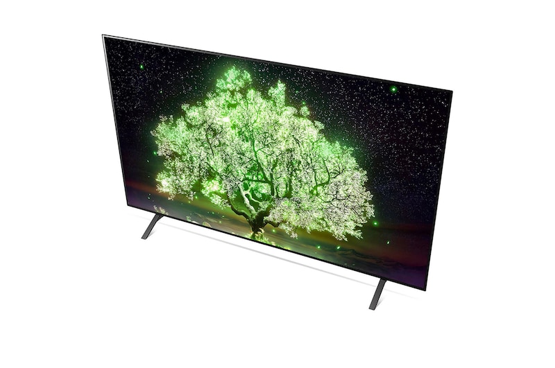 LG OLED TV 65 Inch A1 Series, Cinema Screen Design 4K Cinema HDR WebOS Smart AI ThinQ Pixel Dimming, OLED65A1PVA