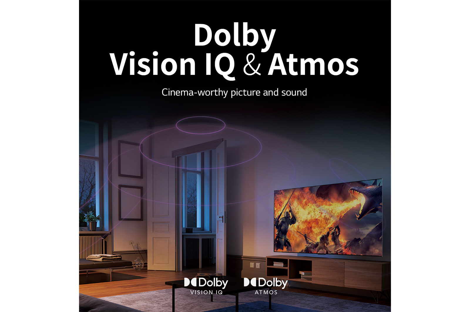LG OLED TV 65 Inch A2 Series, Cinema Screen Design 4K Cinema HDR WebOS Smart AI ThinQ Pixel Dimming , OLED65A26LA