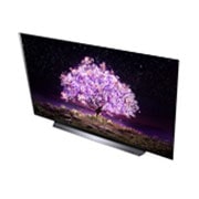LG OLED TV 65 Inch C1 Series, Cinema Screen Design 4K Cinema HDR WebOS Smart AI ThinQ Pixel Dimming , OLED65C1PVB