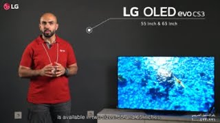 LG OLED evo TV 55 inch CS3 series | WebOS | AI | ThinQ, OLED55CS3VA