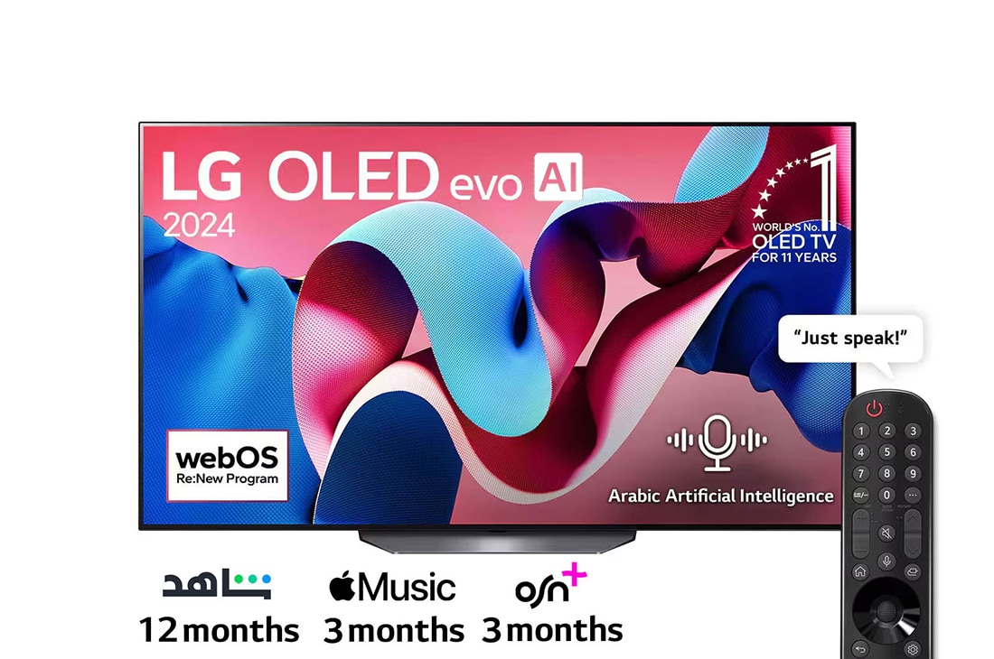 Shop LG OLED evo CS4 AI TV 65 inch WebOS OLED65CS4VA | LG EG_EN