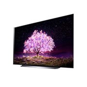 LG OLED TV 83 Inch C1 Series, Cinema Screen Design 4K Cinema HDR WebOS Smart AI ThinQ Pixel Dimming, OLED83C1PVA