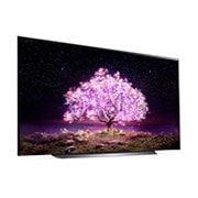 LG OLED TV 83 Inch C1 Series, Cinema Screen Design 4K Cinema HDR WebOS Smart AI ThinQ Pixel Dimming, OLED83C1PVA