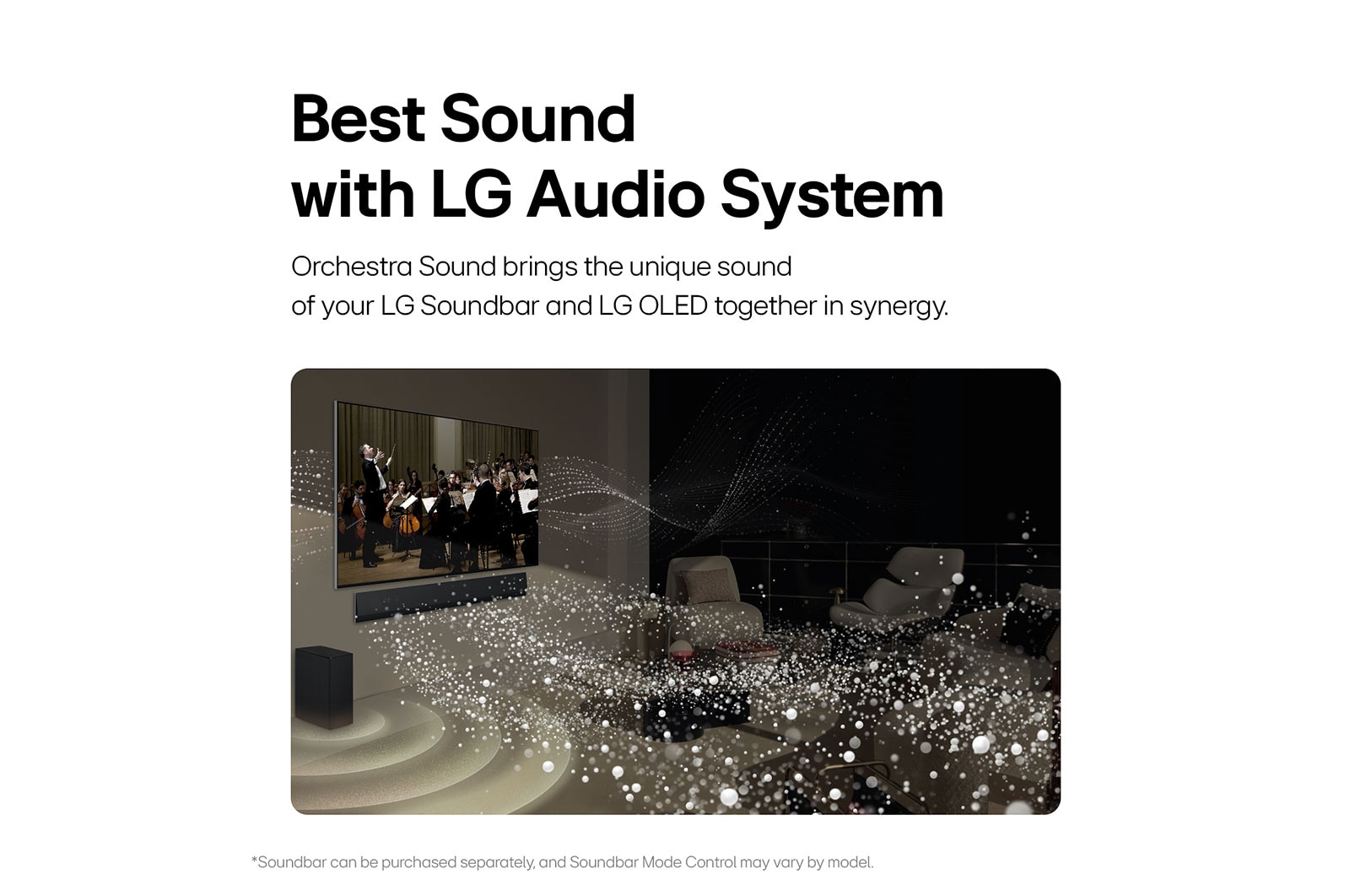Best sound with LG Audio System