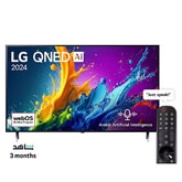 55 Inch LG QNED AI QNED80 4K Smart TV AI Magic remote HDR10 webOS24 (2024)