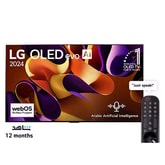 77 Inch LG OLED evo AI G4 4K Smart TV AI Magic remote Dolby Vision webOS24 (2024)