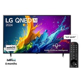 55 Inch LG QNED AI QNED80 4K Smart TV AI Magic remote HDR10 webOS24 (2024)