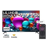 75 Inch LG UHD AI UA85 4K Smart TV AI Magic remote HDR10 WebOS25 2025 