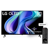 LG, OLED TV, 55 inch A3 series, WebOS Smart AI ThinQ, Magic Remote, 4 side Cinema, Dolby Vision HDR10, HLG, AI Picture Pro, AI Sound Pro (5.1.2ch), Dolby Atmos, 2 Pole stand, 2023 New