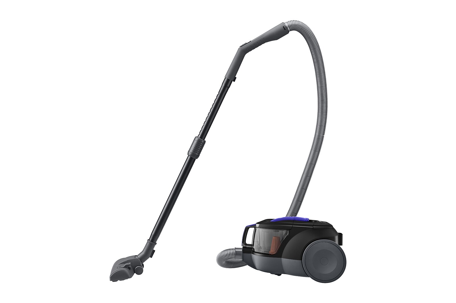 LG Bagless Vacuum Cleaner, 1.3 Liter Dust Capacity, Long Lasting Suction Power, 2000 Watt, VC5420NNTB