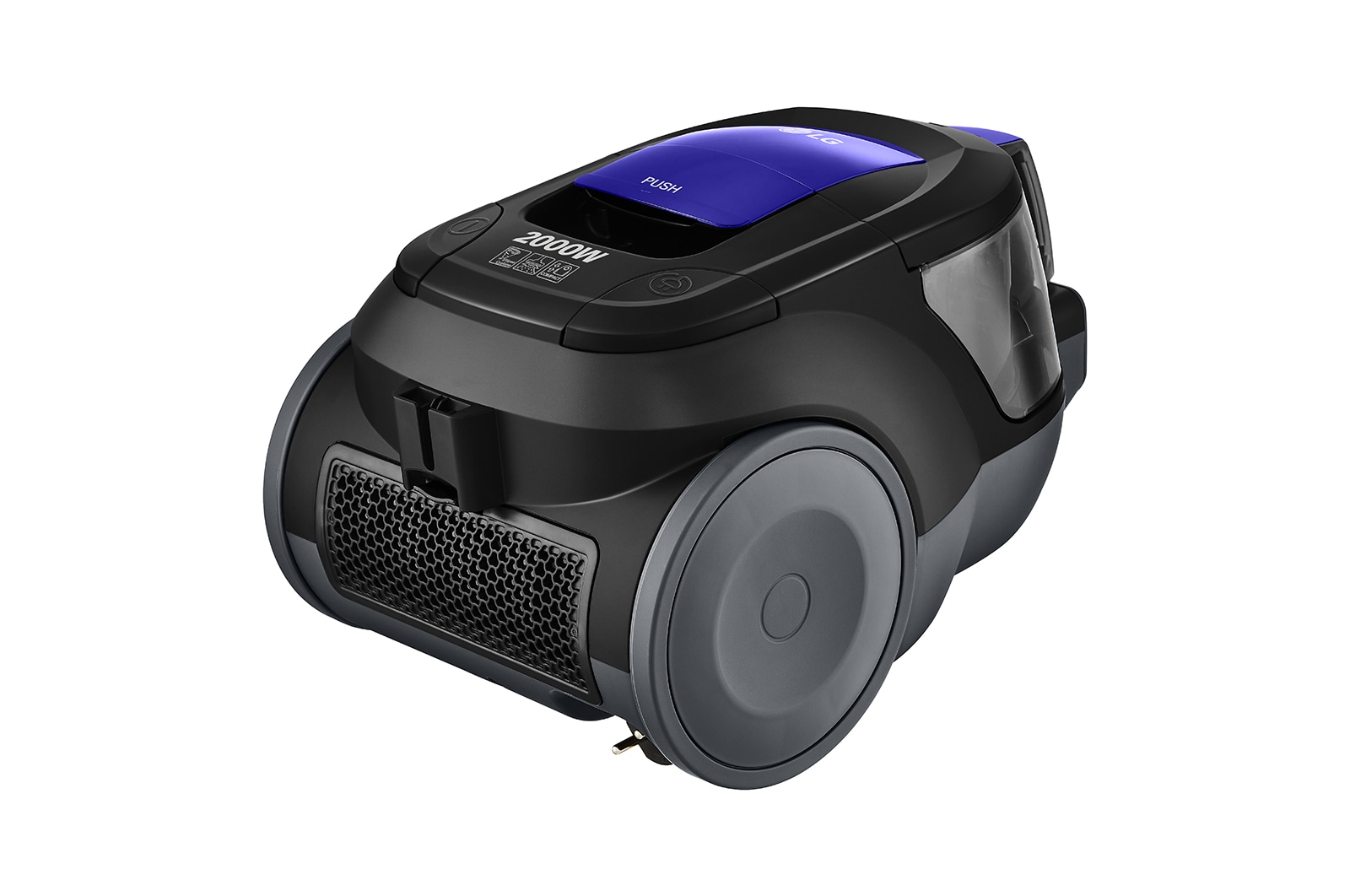 LG Bagless Vacuum Cleaner, 1.3 Liter Dust Capacity, Long Lasting Suction Power, 2000 Watt, VC5420NNTB