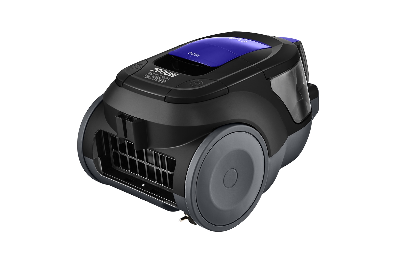 LG Bagless Vacuum Cleaner, 1.3 Liter Dust Capacity, Long Lasting Suction Power, 2000 Watt, VC5420NNTB