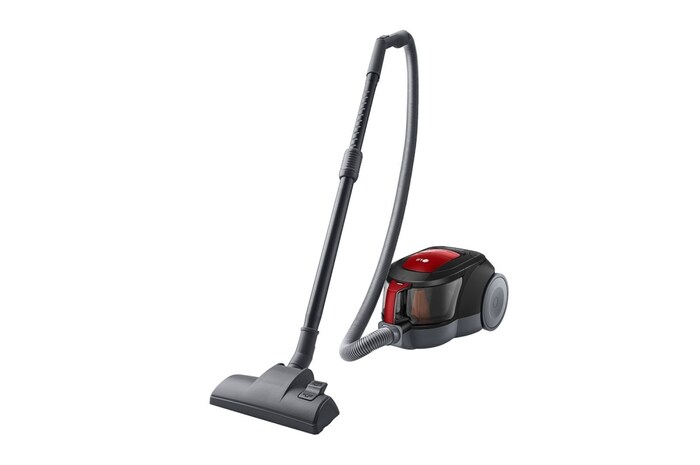 LG  Bagless Vacuum Cleaner, 1.3 Liter Dust Capacity, Long Lasting Suction Power, 2000 Watt, VC5420NNTR