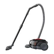LG  Bagless Vacuum Cleaner, 1.3 Liter Dust Capacity, Long Lasting Suction Power, 2000 Watt, VC5420NNTR