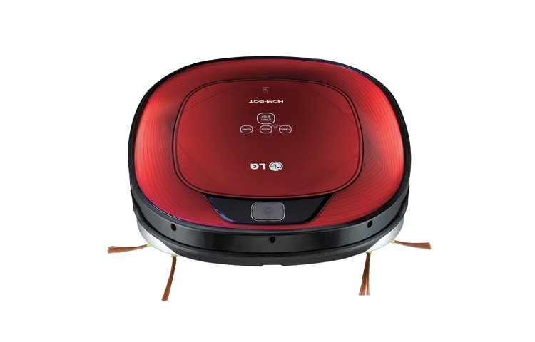 Front view of Quietly But Thoroughly At Work HomBot Square VR6270LVM