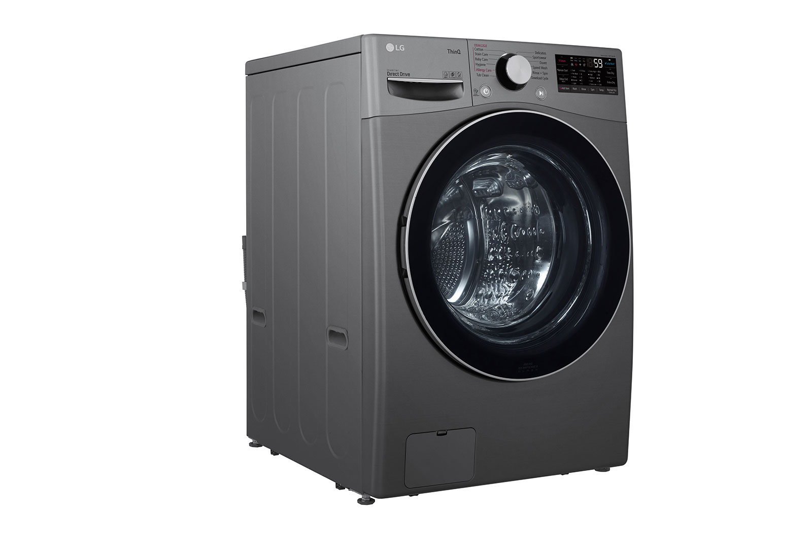 LG 15 Kg/8 Washer & Dryer , 6 Motion , AI DD Motor , Steam , TurboWash , TurboDry, F0L9DGP2S
