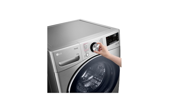 LG 21 Kg Washer, 6 Motion , DD Motor  Steam , TurboWash , TurboDry , F0P2CYV2T
