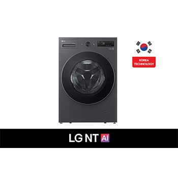 Front view of NT AI - 20/10 Kg Washer Dryer Essence Graphite Washer F0Z8DRP24