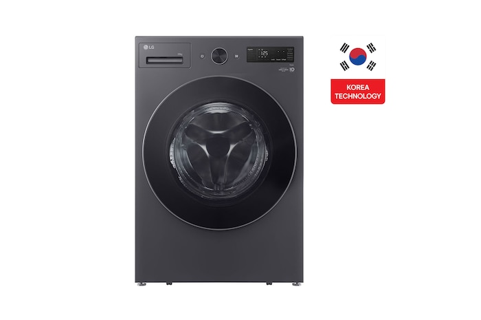 Front view of 20Kg Front Load Washer,Essence Graphite,AI DD, F0Z8DYP24