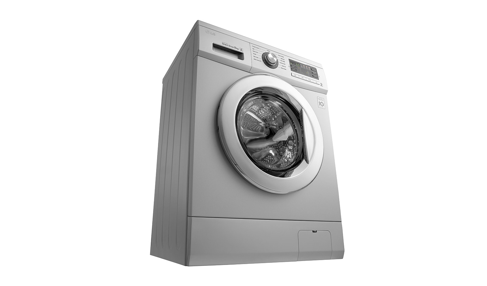 LG 8KG Front Loading Silver Washing Machine , F1496TD23