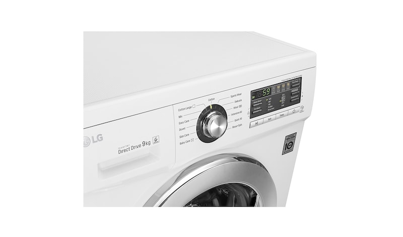 LG 9KG Front Loading Washing Machine LG F1496ZD23 , F1496ZD23