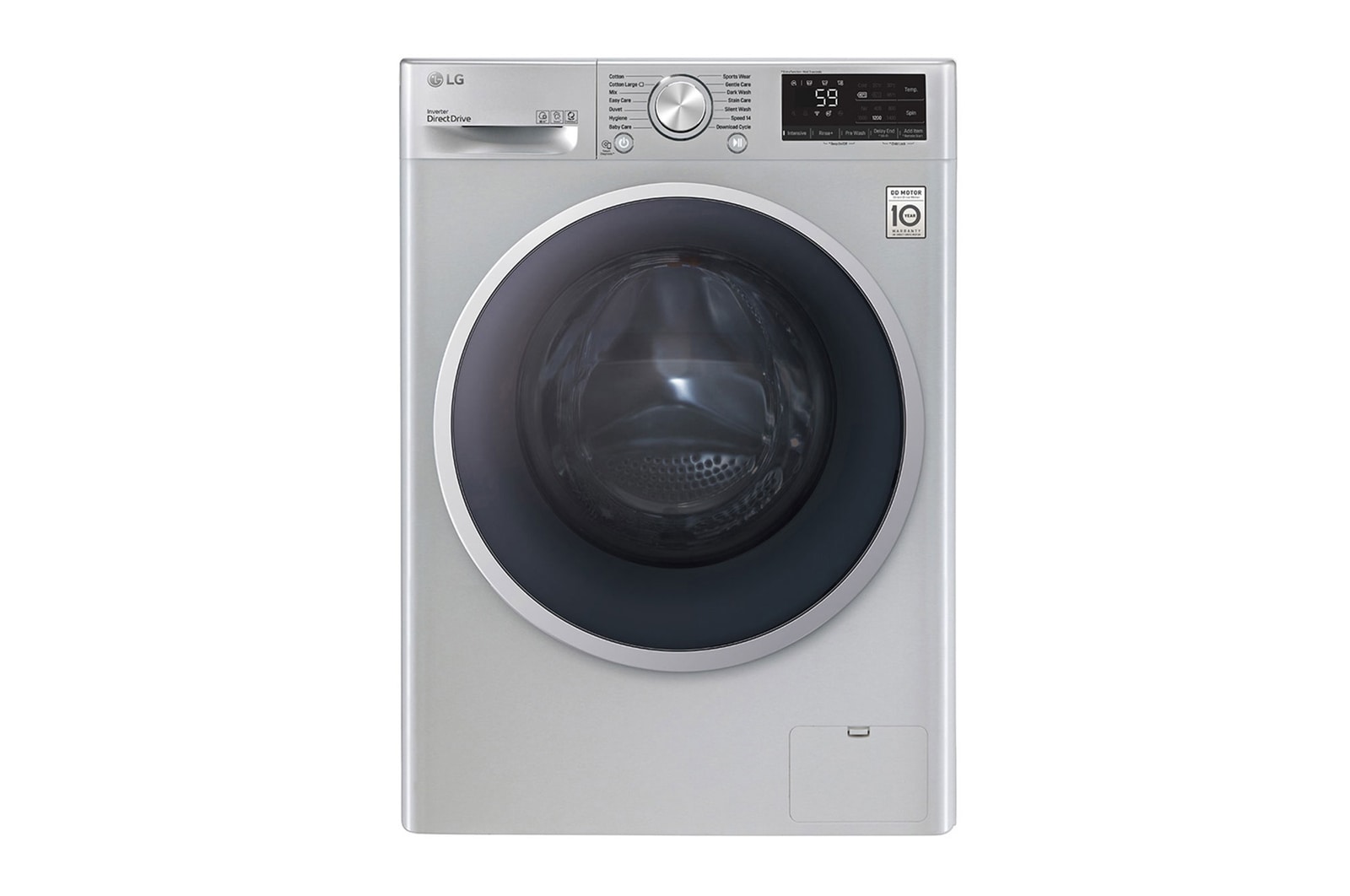 Front View | 8 Kg Vivace Washing Machine, with AI DD technology| F4R5TYGSL