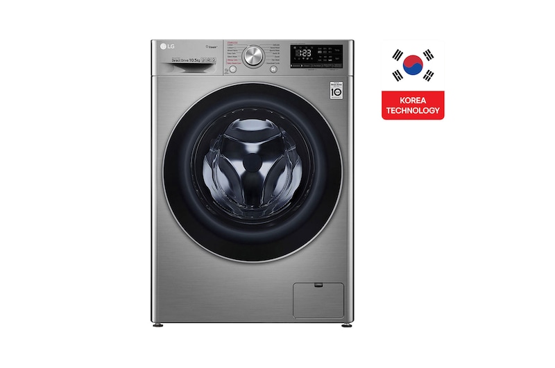 Front view of 10.5 Kg Vivace Washing Machine, with AI DD technology F4V5RYP2T