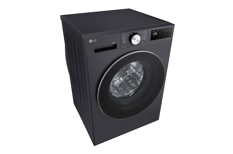 Detailed view of the detergent drawer