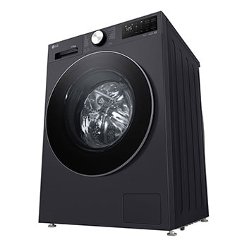 Right perspective view of of LG washer dryer combo