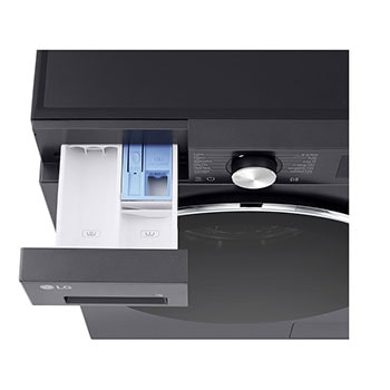 Image for dimension and installation of LG front load washing machine