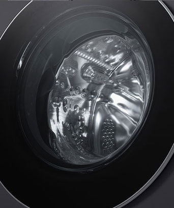 Washing machine tempered glass door