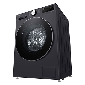 Right perspective view of of LG washer dryer combo