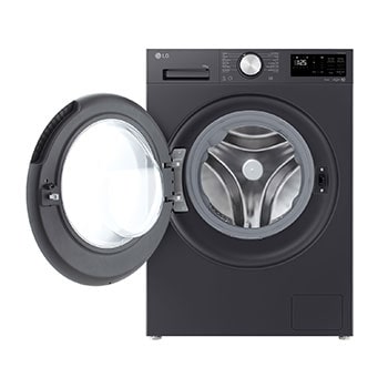 Front open view of LG front load washing machine