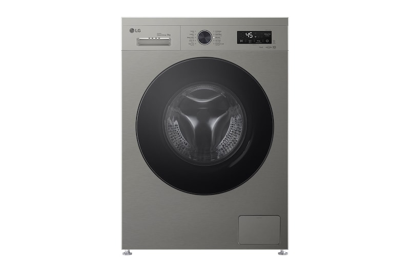 Front Image|LG 9 kg Front Load, 1400RPM, ThinQ (Wi-Fi)|F4Y2VYGYP