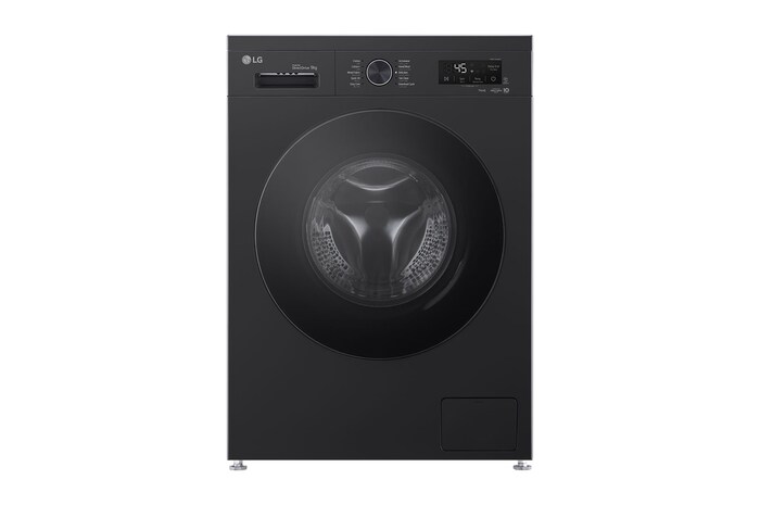 Front Image|LG 9 kg Front Load, 1400RPM, ThinQ (Wi-Fi)|F4Y2VYGYX