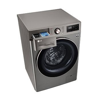 Top view with detergent box