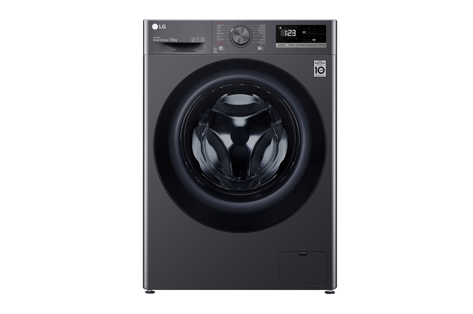 Front view|10 Kg Vivace Washing Machine, with AI DD technology|F4Y3RYGYJV