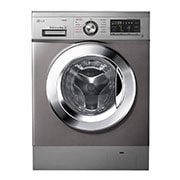 Front view of 9KG Steam Washing Machine & 5KG Dryer, Chrome Knob FH4G6VDGG6