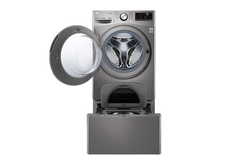 LG Washer 17.5kg + Dryer 8kg Wash Two Load with LG TWINWash™ Washing Machine, FT018TGES