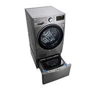 LG Washer 17.5kg + Dryer 8kg Wash Two Load with LG TWINWash™ Washing Machine, FT018TGES