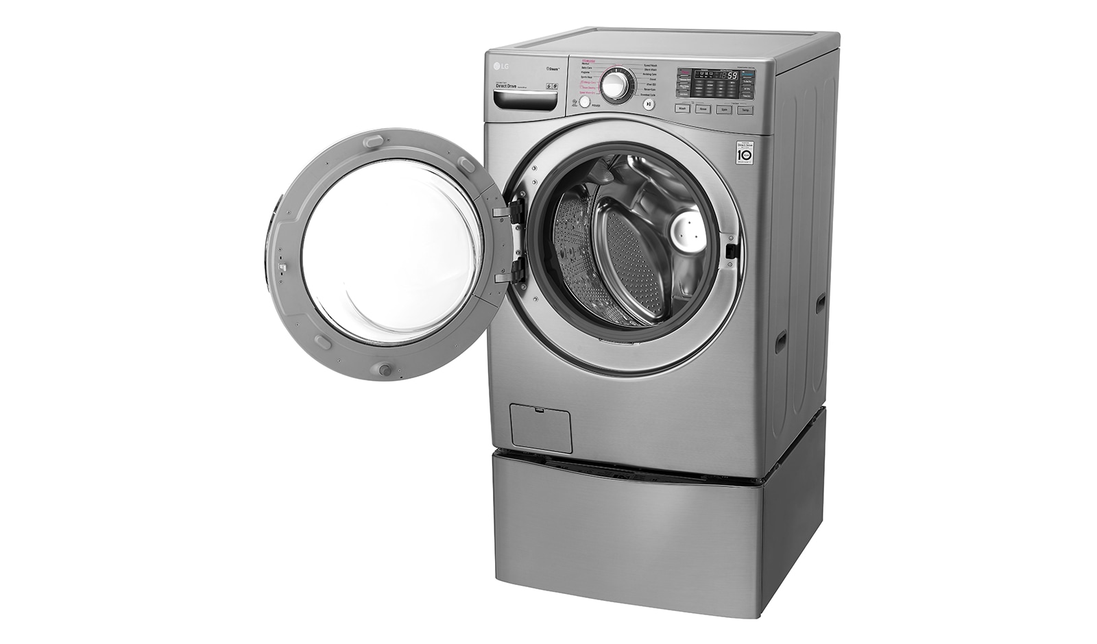 LG  18kg+ 3.5kg Wash Two Load with LG TWINWash™ Washing Machine, FT022K2SS